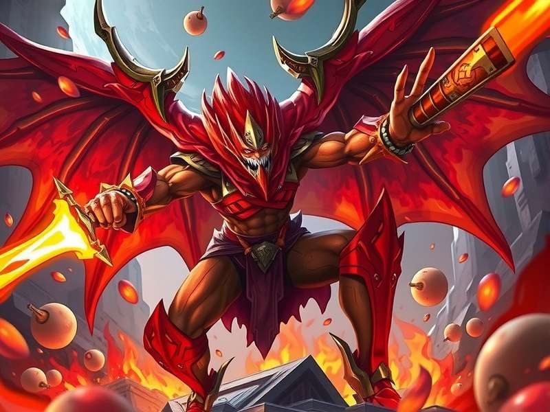 Burning Pepper Overlord Epic Battle